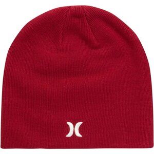 NWT Hurley Icon Classic beanie Size OS Color Red‎